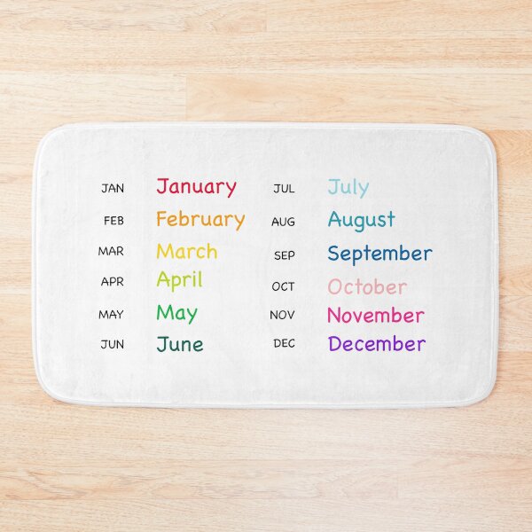 Item preview, Time Educational - Months of the Year designed and sold by Graham Baitson.