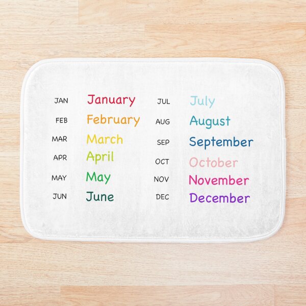 Item preview, Time Educational - Months of the Year designed and sold by Graham Baitson.