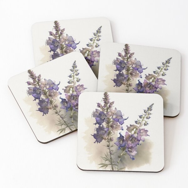Item preview, Larkspur Flowers  designed and sold by Vanover Designs.