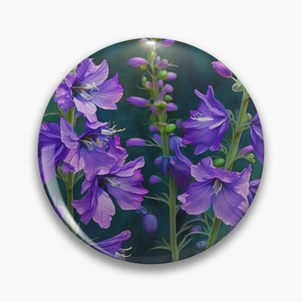 Item preview, Larkspur Flowers  designed and sold by Vanover Designs.