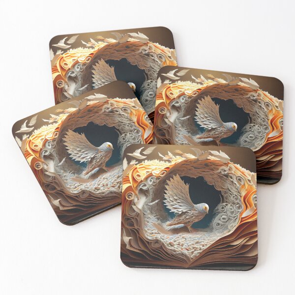 Artikelvorschau, Book Bird at Center Spiral entworfen und verkauft von FireScreen.