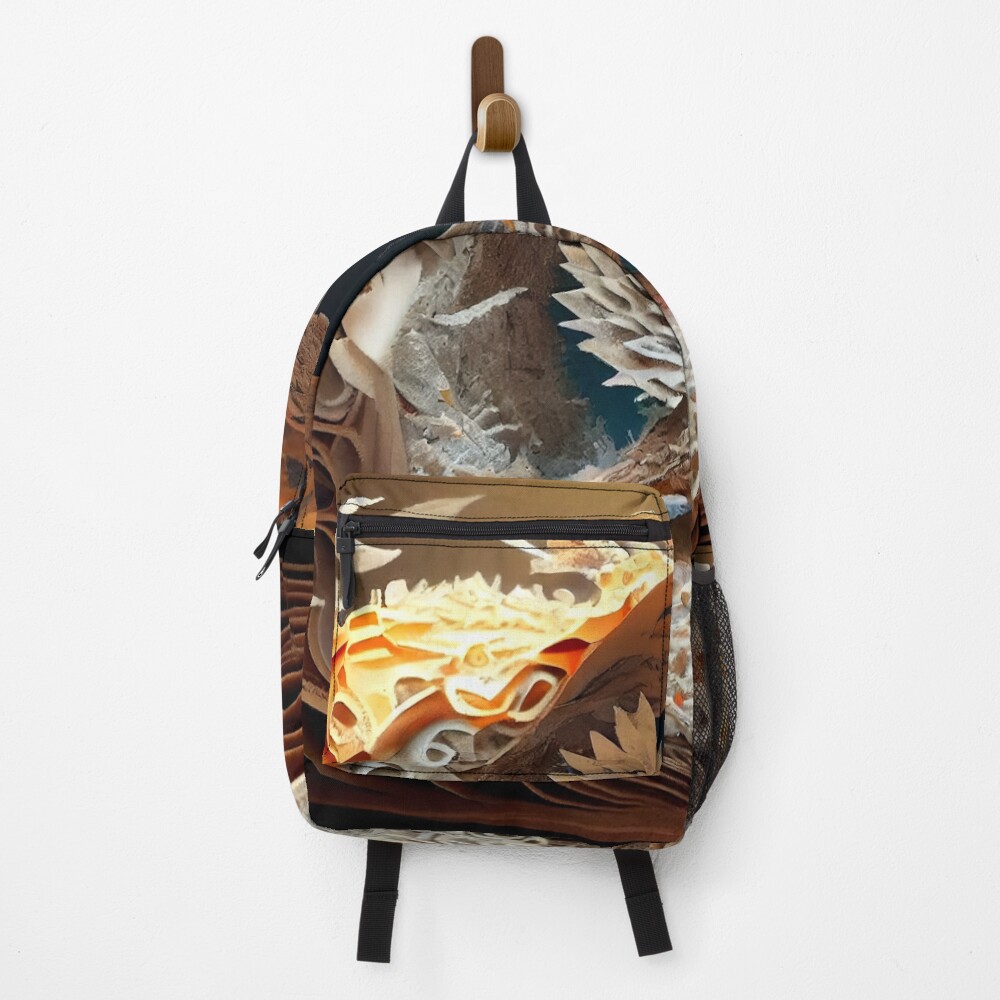 Vista previa del artículo con la obra «Mochila», diseñado y vendido por FireScreen.