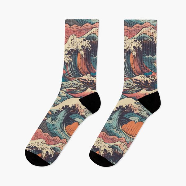 Item preview, Rising Sun Wave Pattern designed and sold by voidcrow.