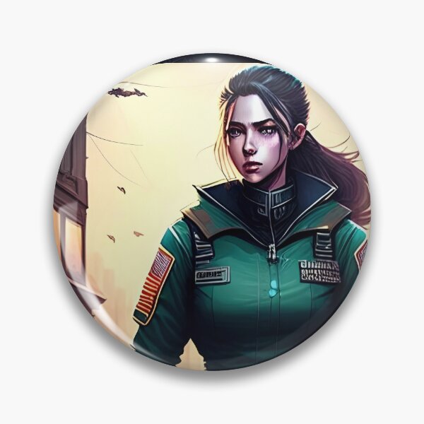 Item preview, Woman in uniform designed and sold by ansaharju.