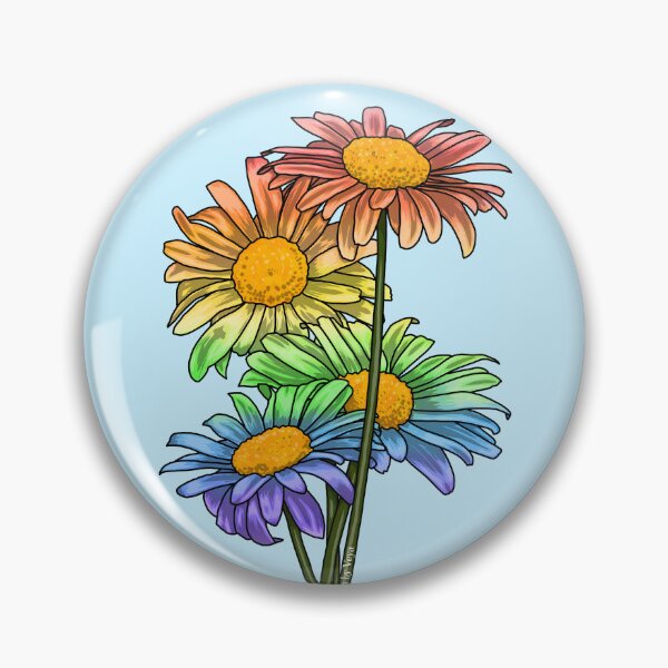 Item preview, Daisies Rainbow designed and sold by Art by Veya.