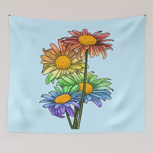 Item preview, Daisies Rainbow designed and sold by Art by Veya.