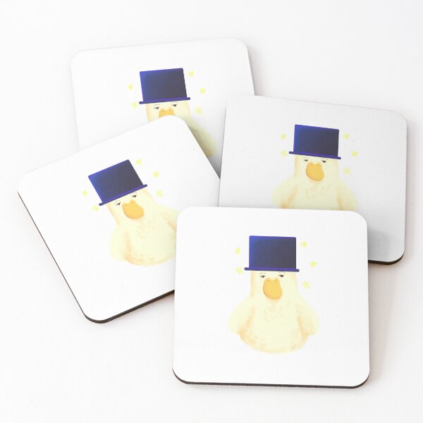 Item preview, A quiet little duck wearing a hat designed and sold by 236Reel.