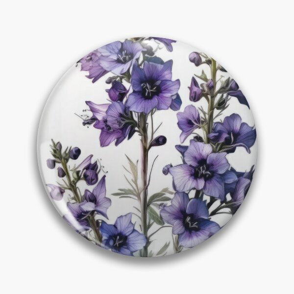 Item preview, Larkspur Flowers  designed and sold by Vanover Designs.