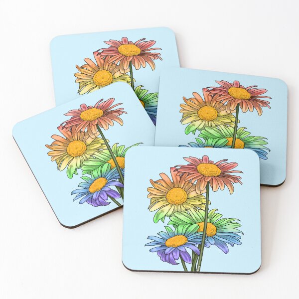 Item preview, Daisies Rainbow designed and sold by Art by Veya.