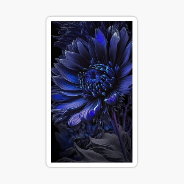 Item preview, Blue Sunflower designed and sold by CatCoconut-Art.