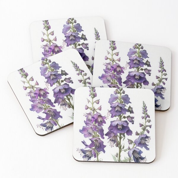 Item preview, Larkspur Flowers  designed and sold by Vanover Designs.