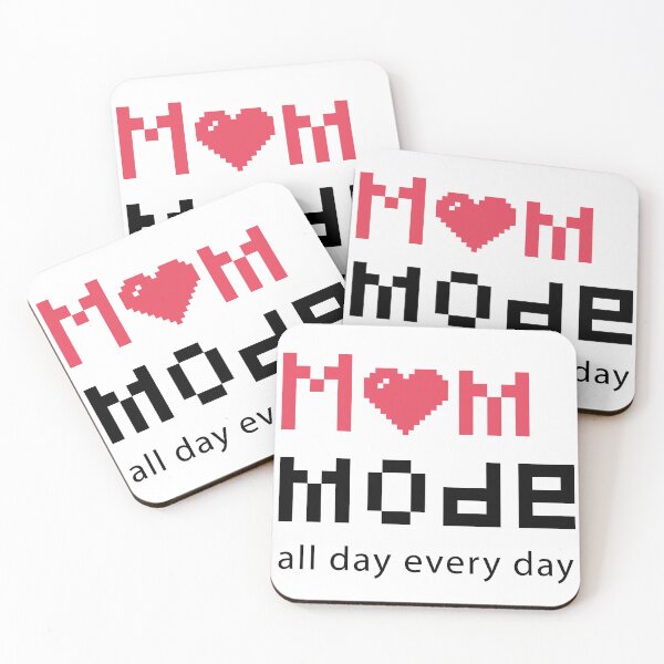 Item preview, Mom Mode All Day Every Day designed and sold by CraftedWithLove.