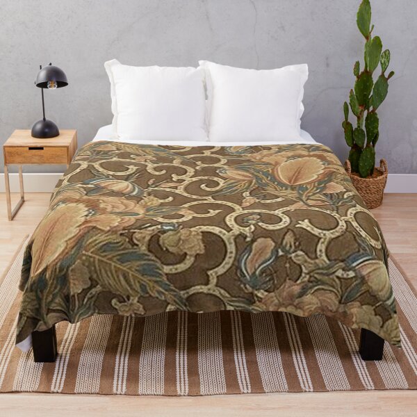 Aperçu de l'œuvre Motif floral marron créée et vendue par tomorrowsart.