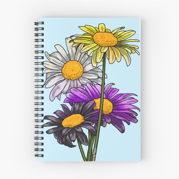 Item preview, Daisies Enby designed and sold by Art by Veya.