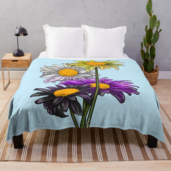 Item preview, Daisies Enby designed and sold by Art by Veya.