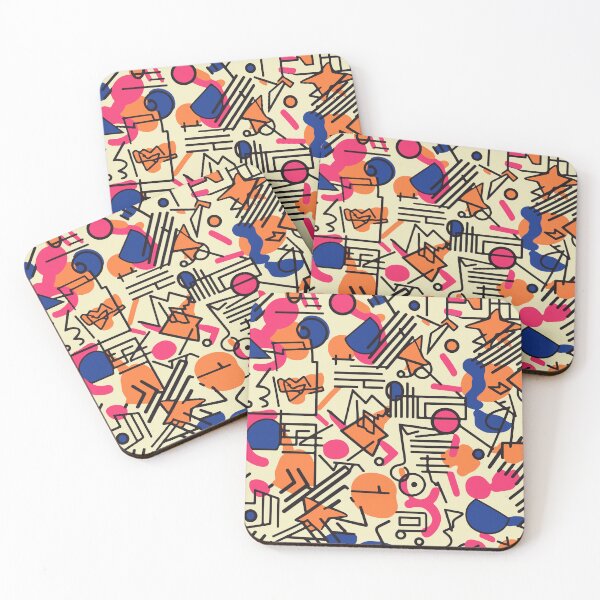Item preview, Cute Colorful 80's Pattern Design designed and sold by lazarus93.