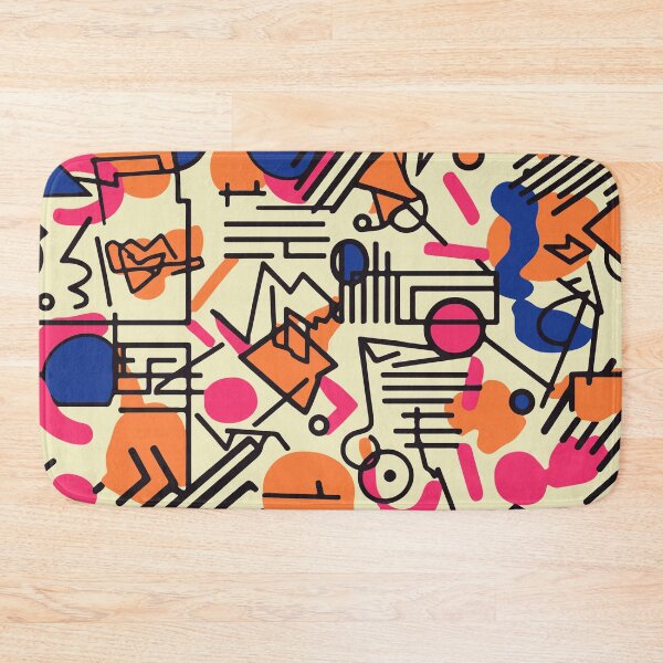 Item preview, Cute Colorful 80's Pattern Design designed and sold by lazarus93.