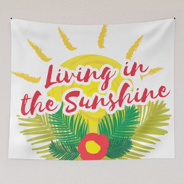 Item preview, Living In The Sunshine designed and sold by CraftedWithLove.