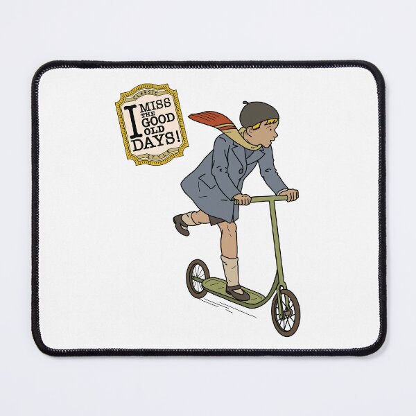 Item preview, I miss the good old days! Scooter riding! designed and sold by IdinDesignShop.