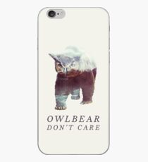 Vinilo o funda para iPhone Owlbear no importa