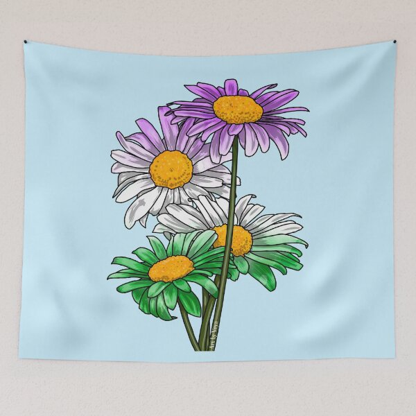 Item preview, Daisies Genderqueer designed and sold by Art by Veya.