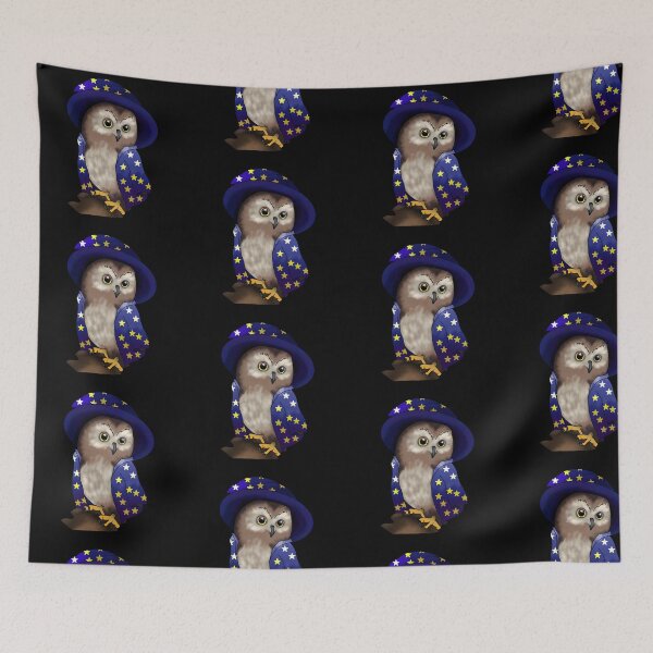 Item preview, Wizard owl designed and sold by AnneVisscher.