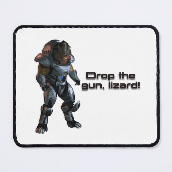 Item preview, Drop the Gun, Lizard! - Grunt from Mass  designed and sold by IronCrip.