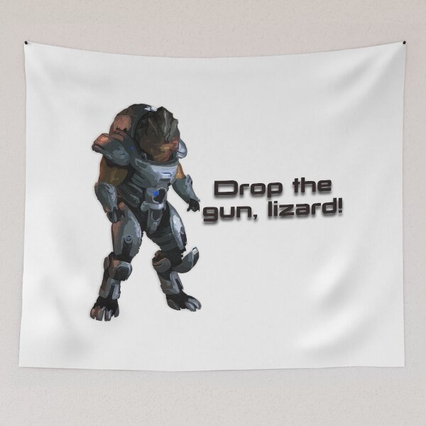 Item preview, Drop the Gun, Lizard! - Grunt from Mass  designed and sold by IronCrip.