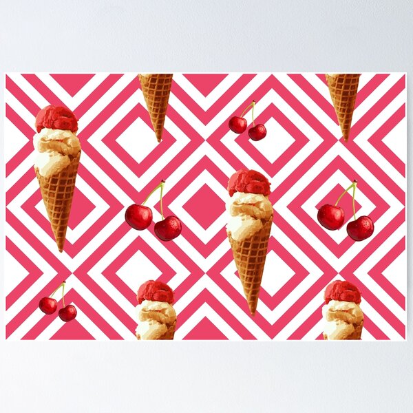 Item preview, Cherry Icecream designed and sold by CraftedWithLove.
