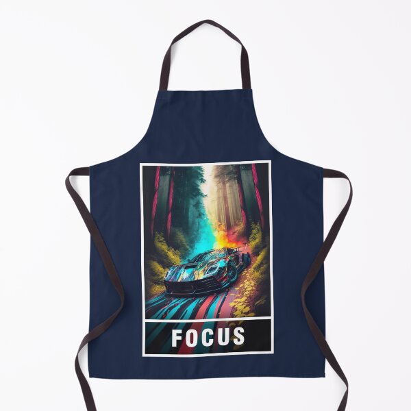 Item preview, Focus - Sports Car on a Forest Road designed and sold by NaNaSpaceStore.