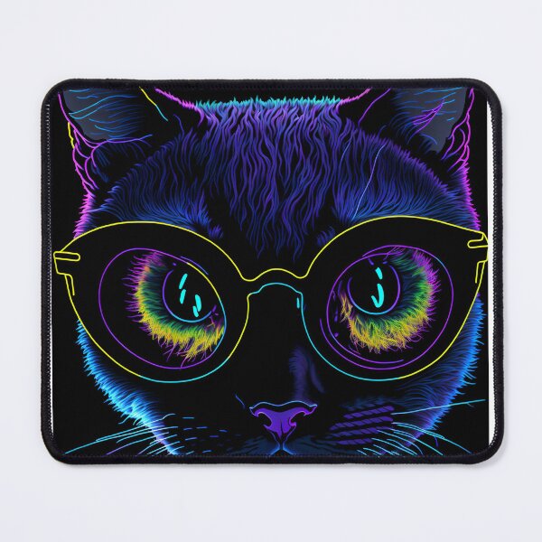 Item preview, Funny Kitten with glasses looking at me designed and sold by ramirodiz.