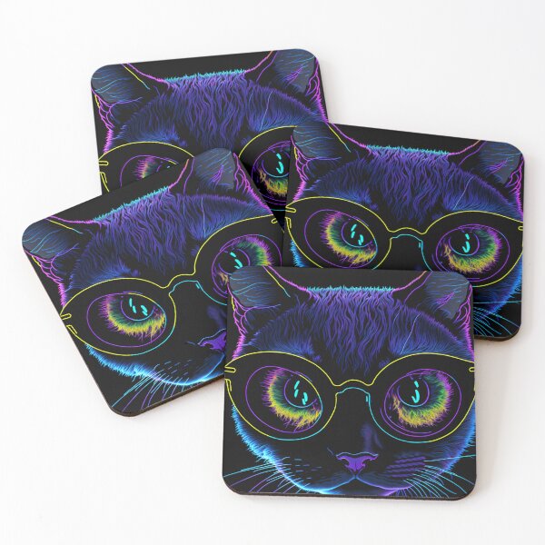 Item preview, Funny Kitten with glasses looking at me designed and sold by ramirodiz.