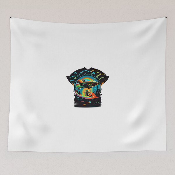 Item preview, flying saucer t shirt designed and sold by adambus.