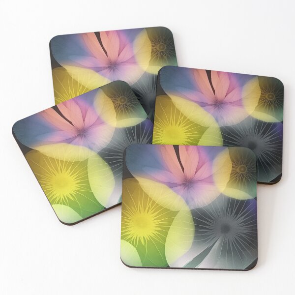 Item preview, Translucent Flower Petals - x-ray diffraction designed and sold by Tomasz Zawada.