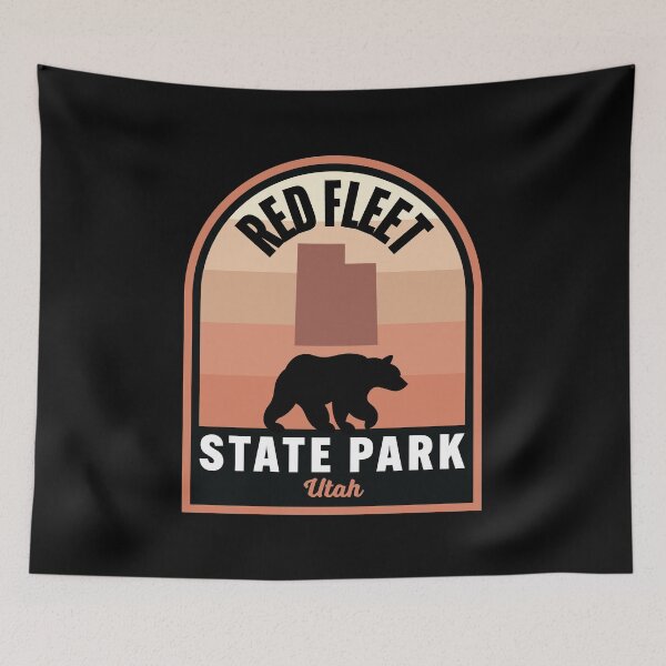 Item preview, Red Fleet State Park UT Bear designed and sold by HalpinDesign.