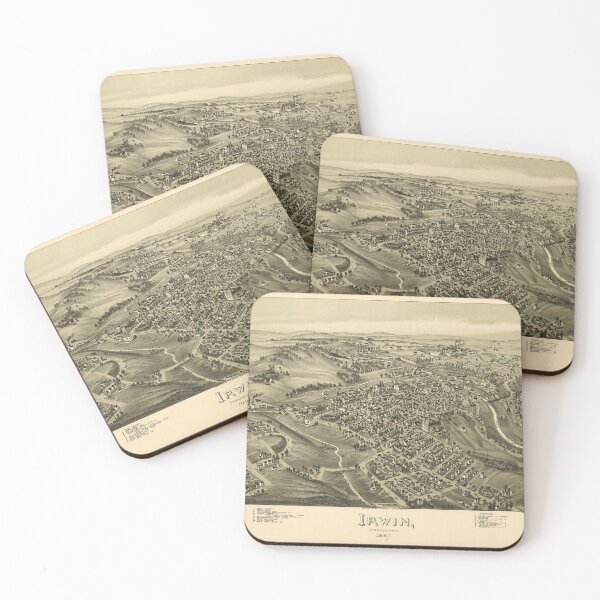 Item preview, Irwin, Pennsylvania (1897) designed and sold by allhistory.