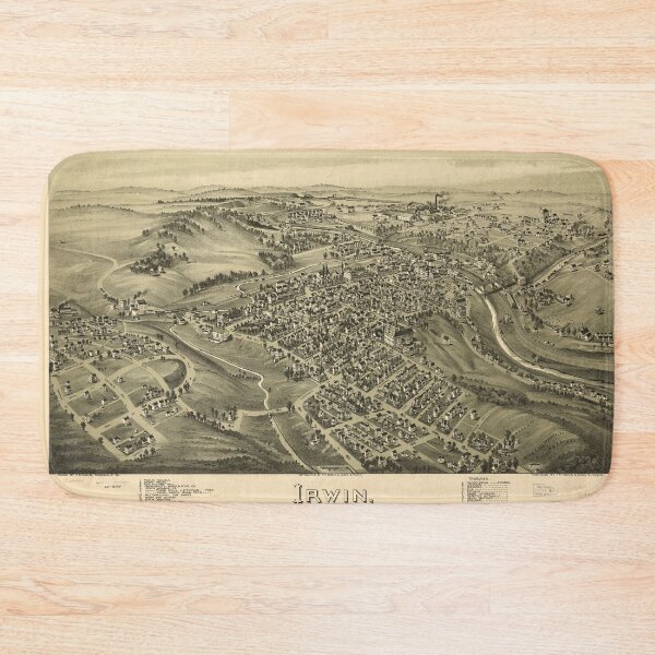 Item preview, Irwin, Pennsylvania (1897) designed and sold by allhistory.