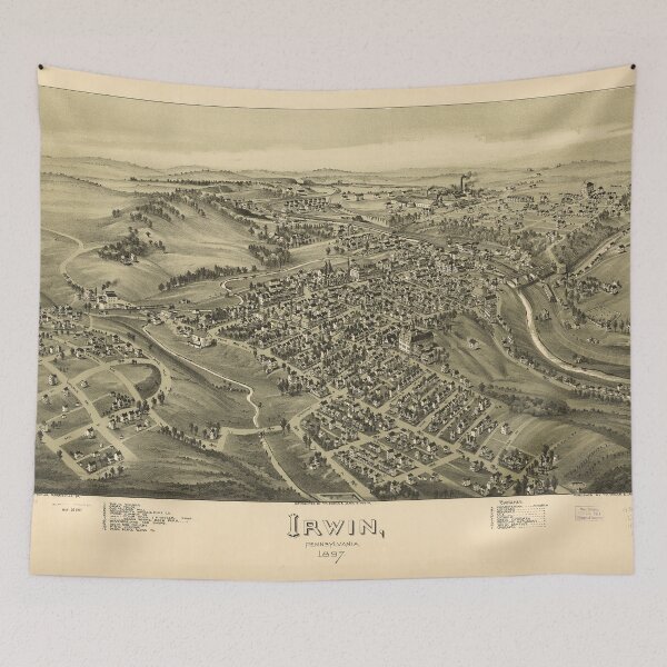 Item preview, Irwin, Pennsylvania (1897) designed and sold by allhistory.