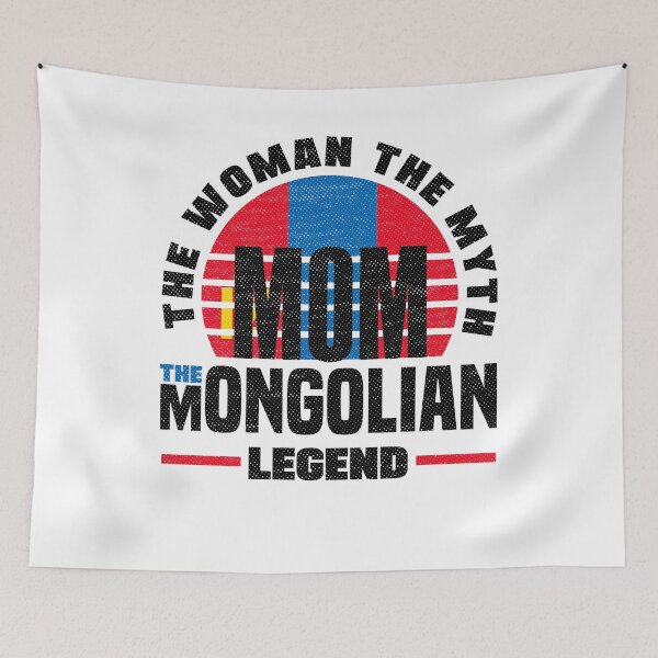 Item preview, Mongolian Mongolia Mongolian Flag Quote designed and sold by ShopTheStyle.