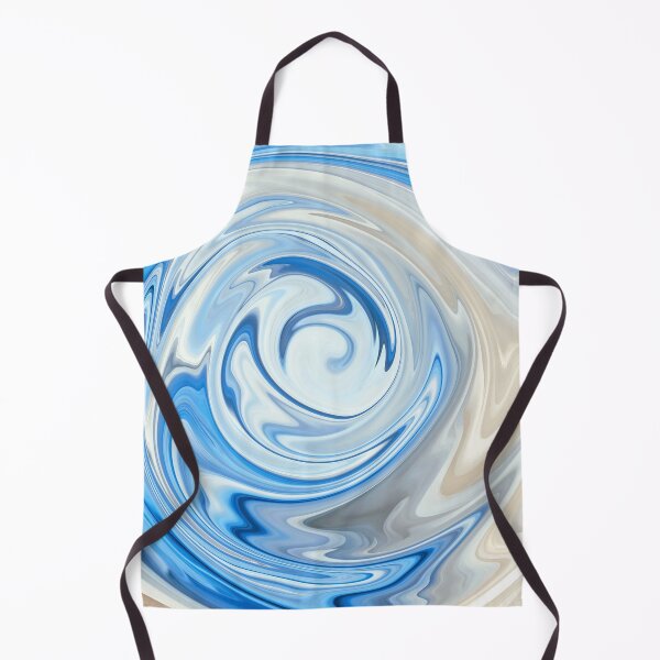 Item preview, color combination milky white blue dresses designed and sold by Cici-Chan.