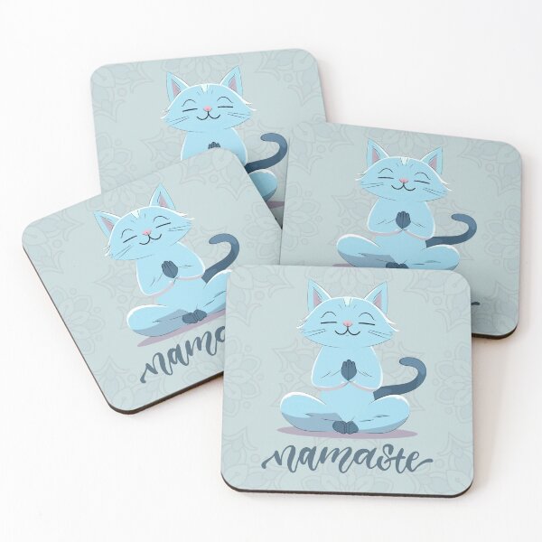Item preview, Namaste Cat Yoga designed and sold by cetakulang.
