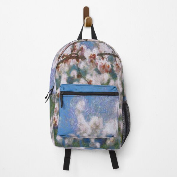 Item preview, Blooming Almond Tree Pointillism Artwork designed and sold by taiche.