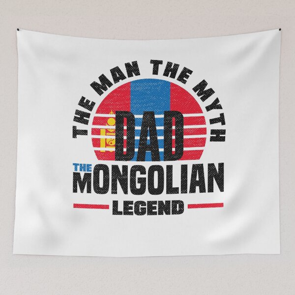 Item preview, Mongolian Mongolia Mongolian Flag Quote designed and sold by ShopTheStyle.