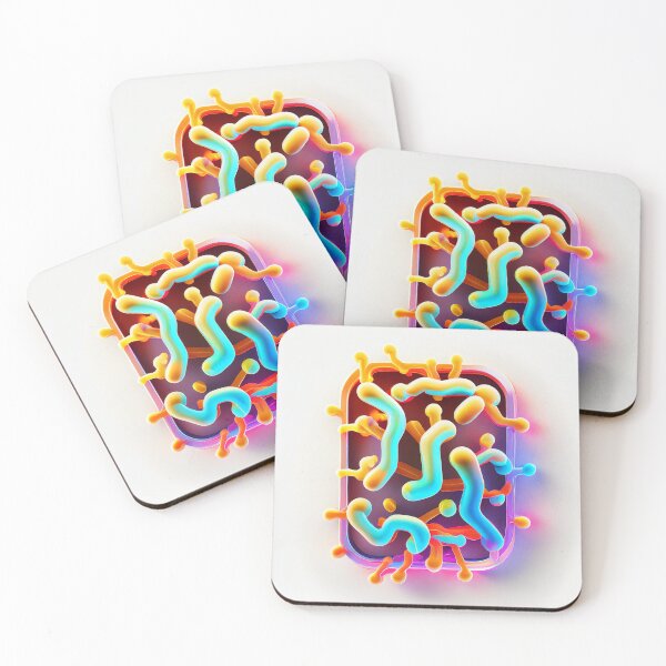 Item preview, Bacterias bajo el microscopio designed and sold by mybestpicture.