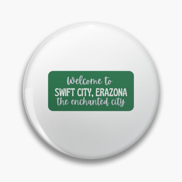 Item preview, welcome to Swift City, Erazona: the enchanted city (simplified) - Taylor Swift designed and sold by stainedauroras.