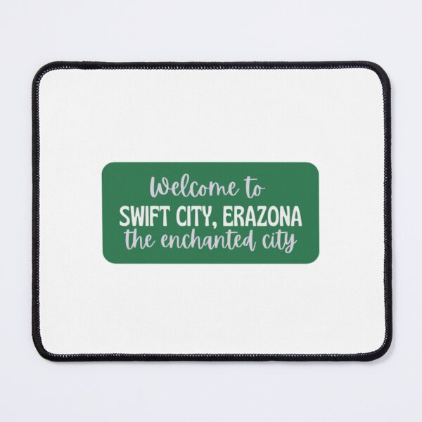 Item preview, welcome to Swift City, Erazona: the enchanted city (simplified) - Taylor Swift designed and sold by stainedauroras.