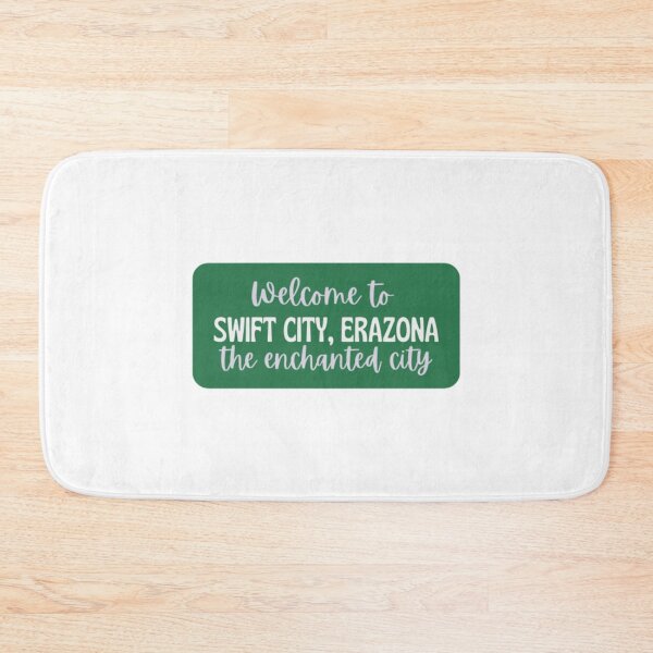 Item preview, welcome to Swift City, Erazona: the enchanted city (simplified) - Taylor Swift designed and sold by stainedauroras.