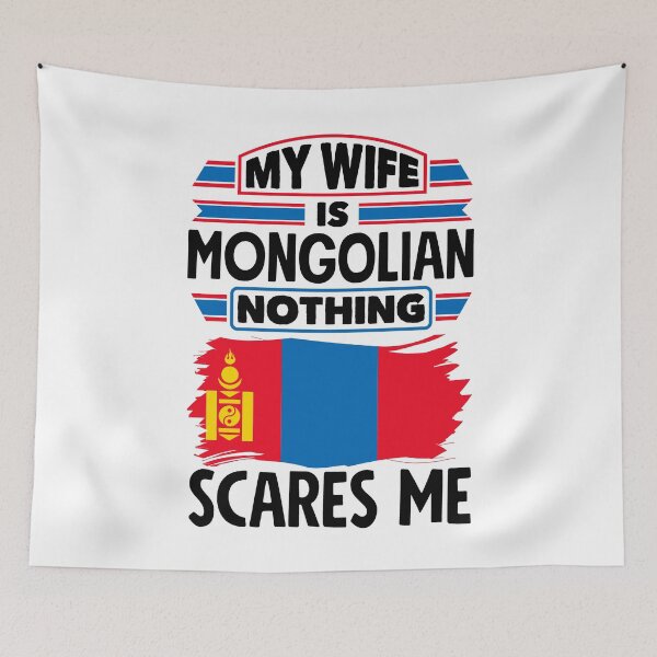 Item preview, Mongolian Mongolia Mongolian Flag Quote designed and sold by ShopTheStyle.