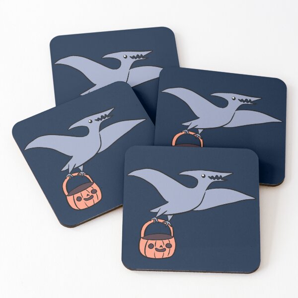 Item preview, Cute halloween Pterodactyl dino cartoon illustration  designed and sold by Yarafantasyart.