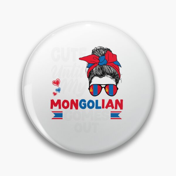 Item preview, Mongolian Mongolia Mongolian Flag Quote designed and sold by ShopTheStyle.